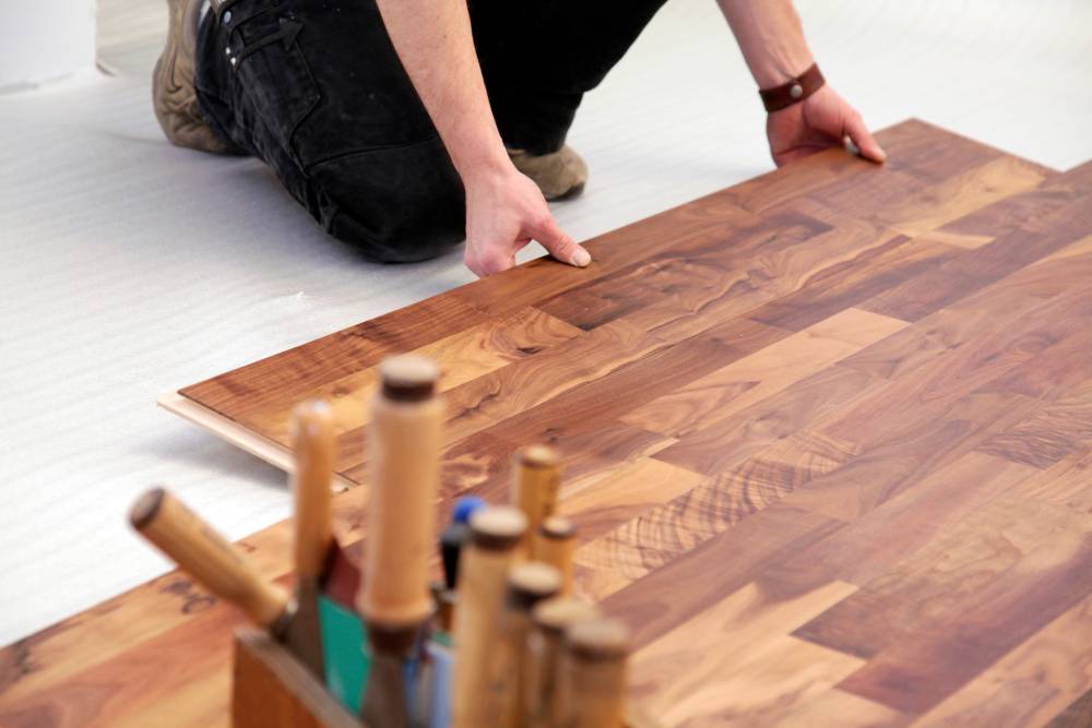 parquet-flottant