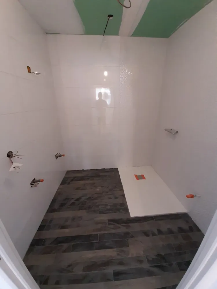 Salle de bain parquet