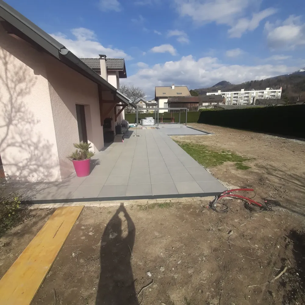 Terrassement à La Motte-Servolex